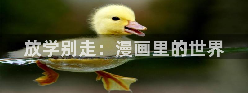 汗汗漫画歪歪漫画：放学别走：漫画里的世界